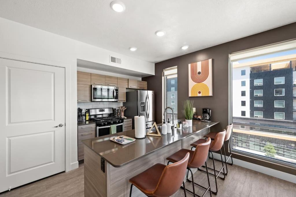 Lux 2 Bd Boho In Heart Of Slc Leilighet Salt Lake City Eksteriør bilde